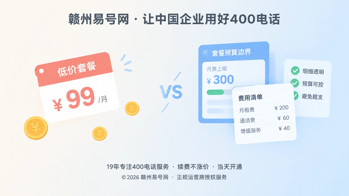 2026年400电话套餐解析：企业真正要算清的是通信预算的可变边界